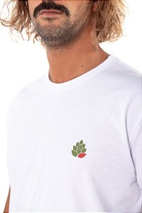 Camiseta Hop.oh Logo Colors Branca - Com Abridor de Garrafas