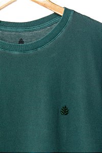 Camiseta Lúpulo Bordado Classic Verde