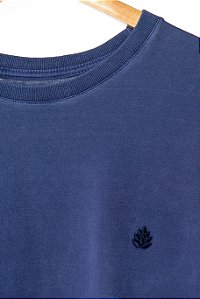 Camiseta Lúpulo Bordado Classic Azul