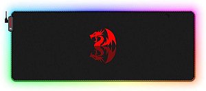 Mousepad Gamer RGB Redragon Neptune 80 X 30 cm Borda Com LED