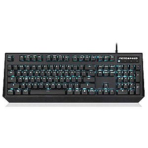 TECLADO MOTOSPEED CK95 PRETO SWITCH VERMELHO LED AZUL