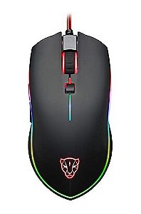 MOUSE MOTOSPEED V40 PRETO 4000DPI RGB