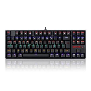 Teclado Mecanico Redragon Daksa Rainbow Switch Marrom, K576R-1 PT-BROWN