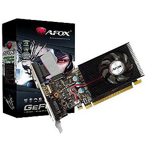 Placa de video afox geforce gt730 4gb  hdmi, dvi, vga