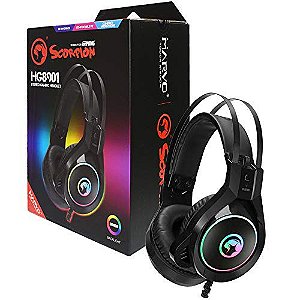 HEADSET GAMER COM FIO MARVO HG8901