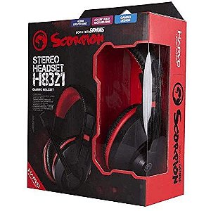 HEADSET GAMER COM FIO MARVO H8321