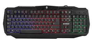 TECLADO GAMER EG207 RANGER COM FIO EVOLUT