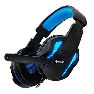 FONE DE OUVIDO HEADSET GAMER EG305BL/THOTH AZUL FIO EVOLUT