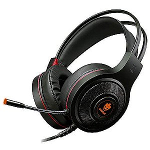 FONE DE OUVIDO HEADSET GAMER EG301R TEMIS VERMELHO EVOLUT