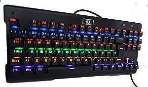 Teclado Gaming Redragon Visnu Mecanico Abnt2 Rainbow, K561r