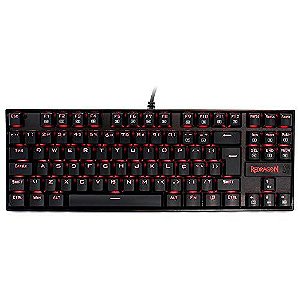 Teclado Mecânico Gamer RGB Kumara com Switch Outemu Padrão A