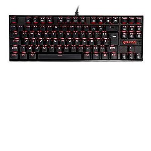 Teclado Redragon Kumara LED Vermelho Mecânico ABNT2 Blue