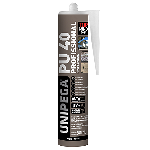 Selante PU 40 Preto 280ml/ 400g