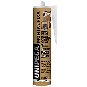 Adesivo Monta e Fixa Branco 280ml