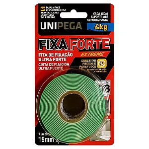 Fita Dupla Face Fixa Forte Extreme 19mm X 2m