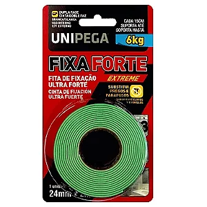 Fita Dupla Face Fixa Forte Extreme 24mm X 2m