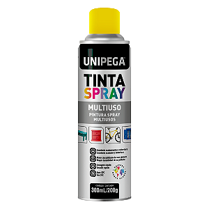 Tinta Spray Multiuso Amarelo 300ml/200g