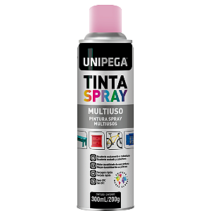 Tinta Spray Multiuso Rosa 300ml/200g