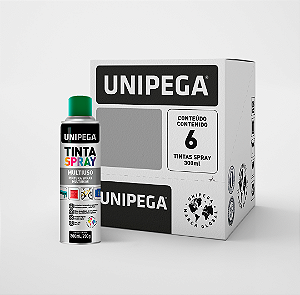 Tinta Spray Multiuso Verde 300ml/200g - Caixa com 6