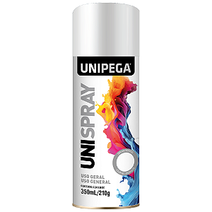 Tinta Spray Uso Geral Branco Brilhante 350ml/210g