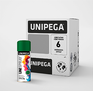 Tinta Spray Uso Geral Verde 350ml/210g - Caixa com 6