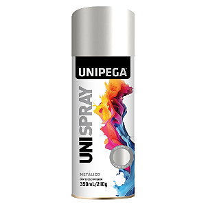 Tinta Spray Metálica Prata 350ml/210g