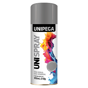 Tinta Spray Uso Geral Alumínio 350ml/210g - 6 un