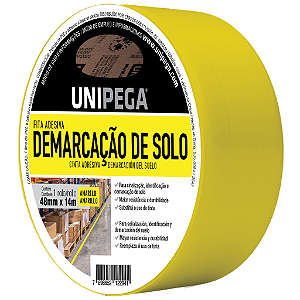 Fita de Demarcação de Solo Amarelo 48mm x 14m