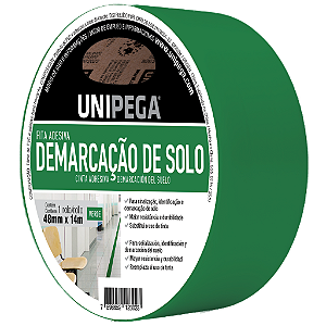Fita de Demarcação de Solo Verde 48mm x 14m