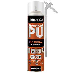 Espuma Expansiva de Pu Uso Geral 500ml/320g