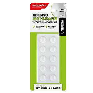 Adesivo Anti-Impacto 15,7mm – 10 unidades