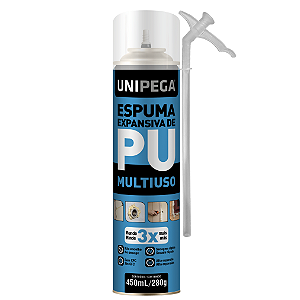 Espuma Expansiva de PU Multiuso 450ml/280g