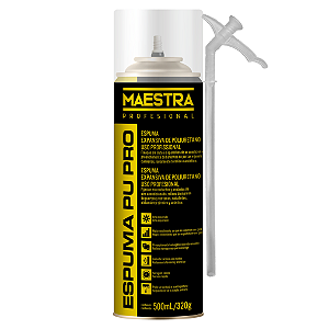 Espuma PU PRO 500ml/320g Maestra