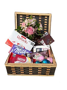 Cesta de Chocolate My Love