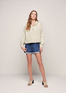 Shorts Dzarm reta em jeans em algodão :)