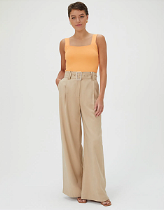 Top cropped tricot - Shoulder >>