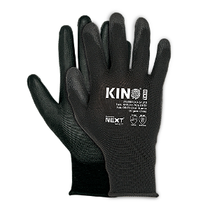 LUVA MULTITATO PU PRETA NEXT KINOTATO CA 51313 (pct 12 pares)