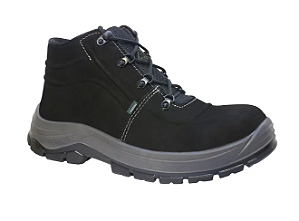 BOTINA NOBUCK PRETA CAD PROTEFORT speedy com ilhos passador CA 31960 eletrecista