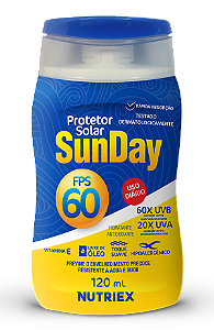 PROTETOR SOLAR NUTRIEX SUNDAY FPS 60