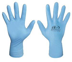 LUVA DANNY SENSIFLEX NITRILICA DA 90200  CA42979 CX 100 UNID