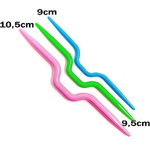 Agulha Auxiliar para Trança em Tricô Tricotin