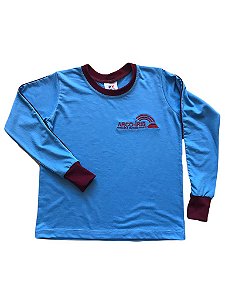 Camiseta Manga longa Arco Íris