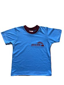 Camiseta Manga Curta Arco Íris