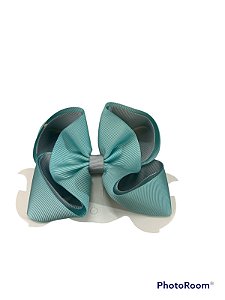 Laço Jade com Prata