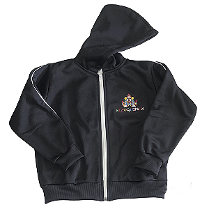 blusao Ziper Felpado Bizuquinha