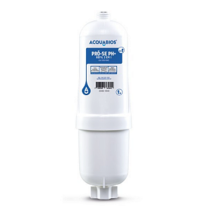 Refil Alcalino compatível Purificadores de Água Everest Star, Slin, Plus, Fit, Baby – Acquabios Pró-SE PH+