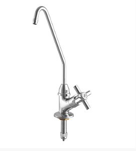 Torneira de Bancada com Faucet com Entrada de ¼” e Registro de ¼ de volta