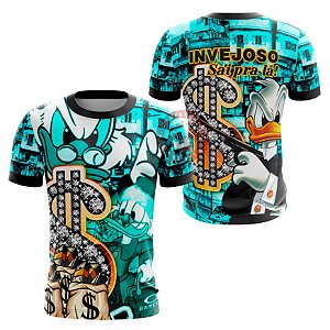 Camisa Tio Patinha Quebrada Diamante Invejoso Sai Pra Lá UV