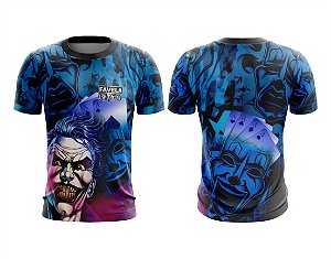 Camiseta de Quebrada Masculina Mandrake Grau Metralha Coringa Camisa Favela  - Preto