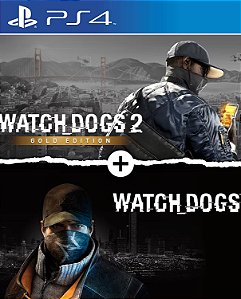 WATCH DOGS 1 + WATCH DOGS 2 GOLD EDITIONS BUNDLE